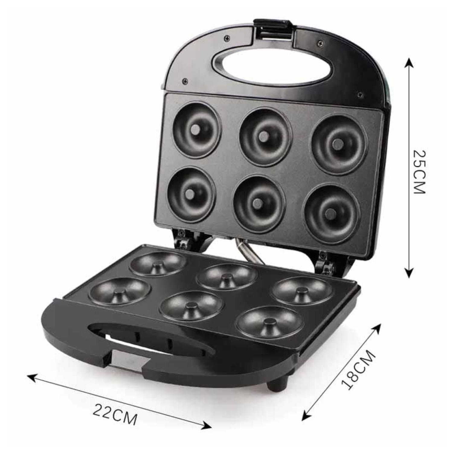 MAQUINA DE DONAS 6 MINI DONAS 850W ANTIADHERENTE R256 - 4