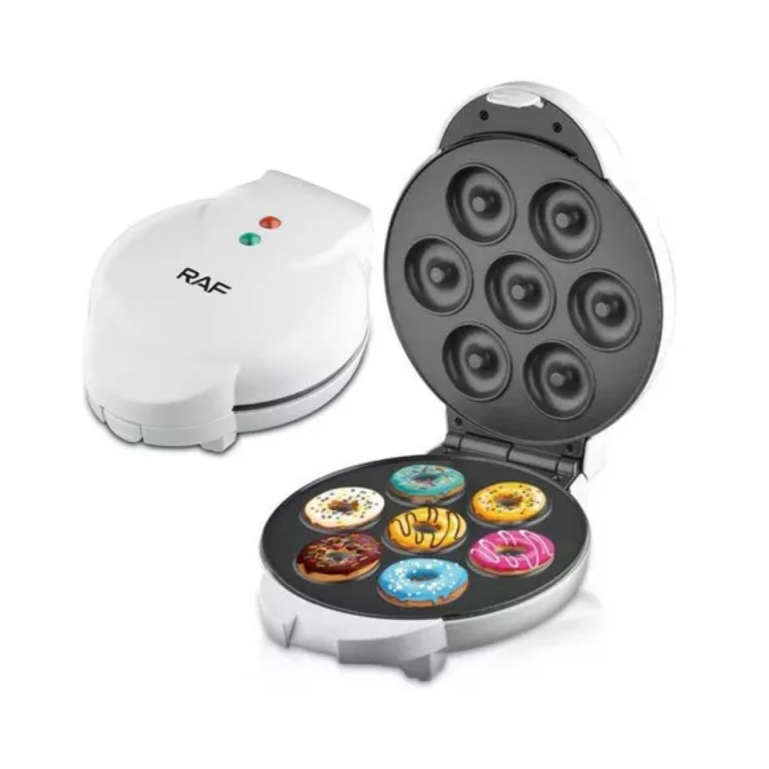 MAQUINA PARA HACER 7 MINI DONAS 850W ANTIADHERENTE R572 - 1