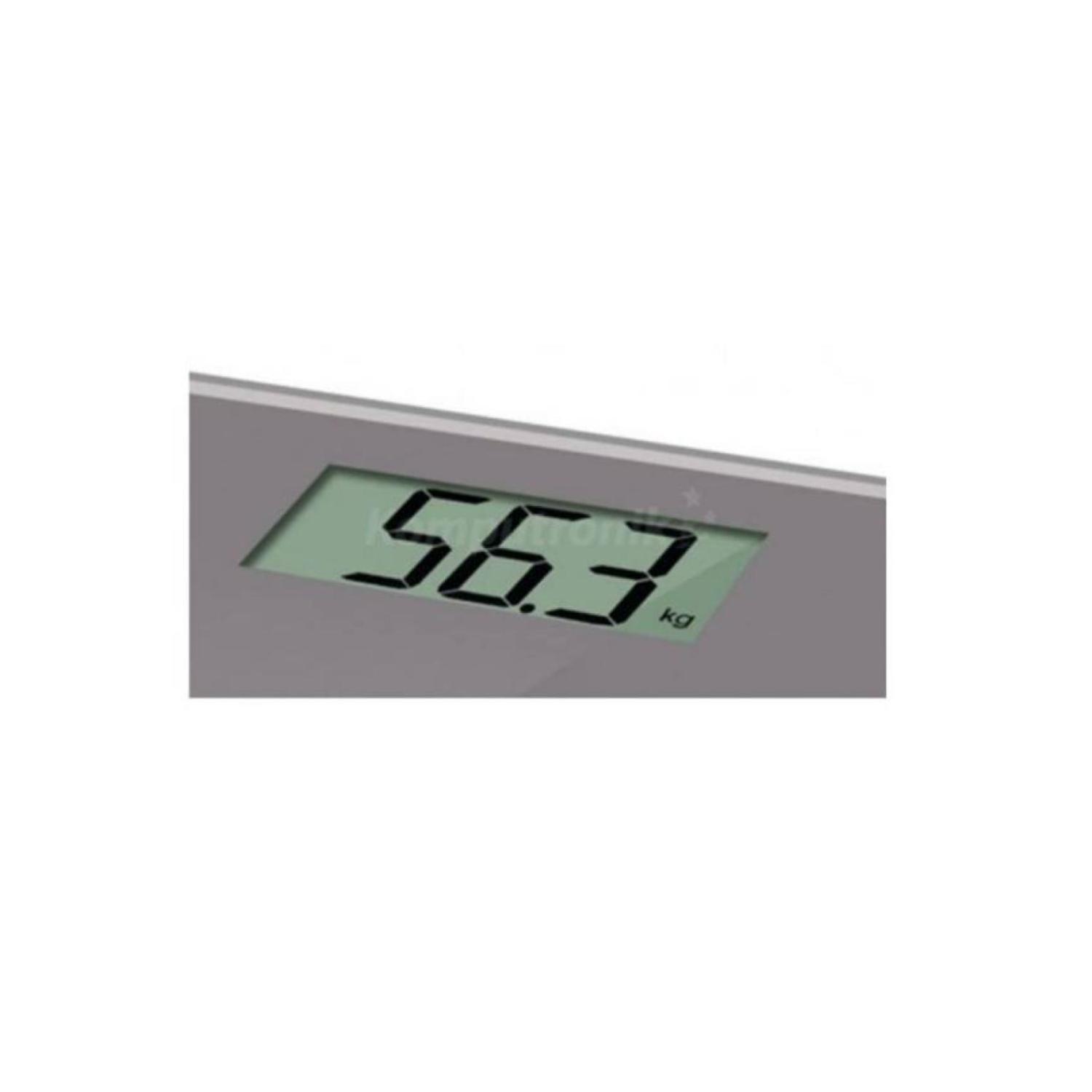 PESA BALANZA TERRAILLON PERSONAL BAÑO 160 KG VIDRIO LCD CHESTNUT - 2