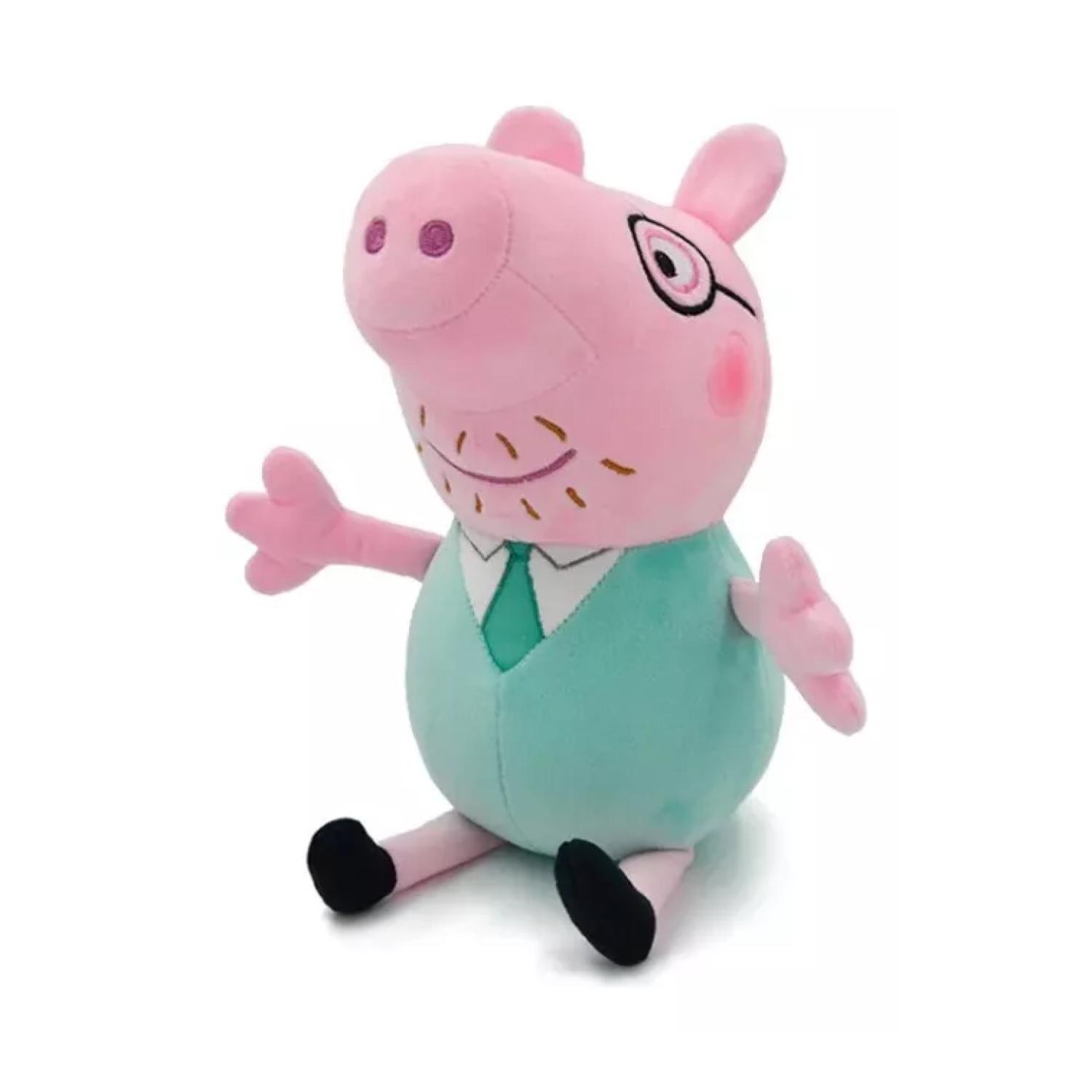 PELUCHE TOTAL CLICK JUGUETE PACK X6 LLAVEROS PEPPA PIG 13 CM INFANTIL - 4