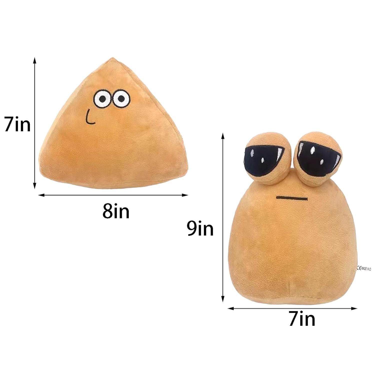 PELUCHE TOTAL CLICK JUGUETE MI MASCOTA ALIEN POU 20 CM BEIGE INFANTIL - 4