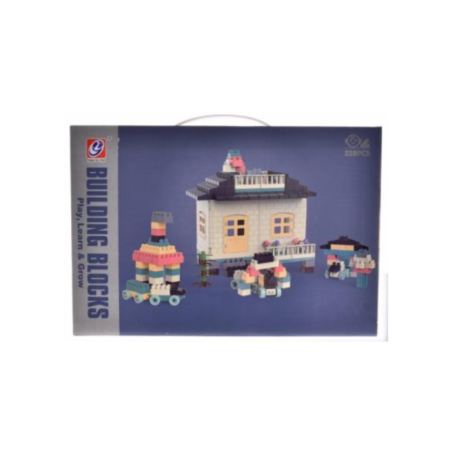 SET DE BLOQUES TOTAL CLICK JUGUETE ARMABLES 228 PIEZAS INFANTIL - 1