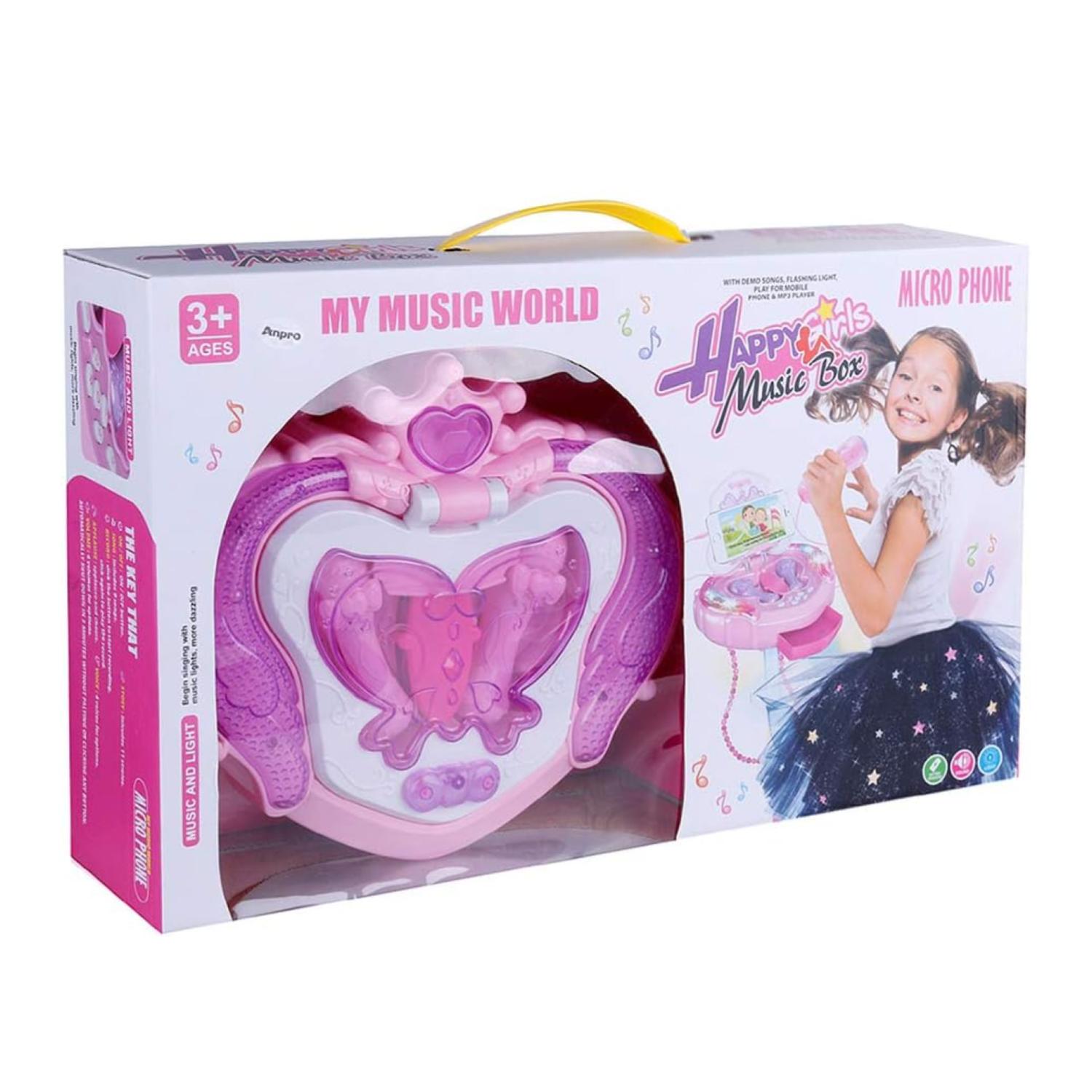 JUGUETE TOTAL CLICK ROSA KARAOKE DOBLE ATRIL LUCES Y SONIDO DO INFANTIL - 5