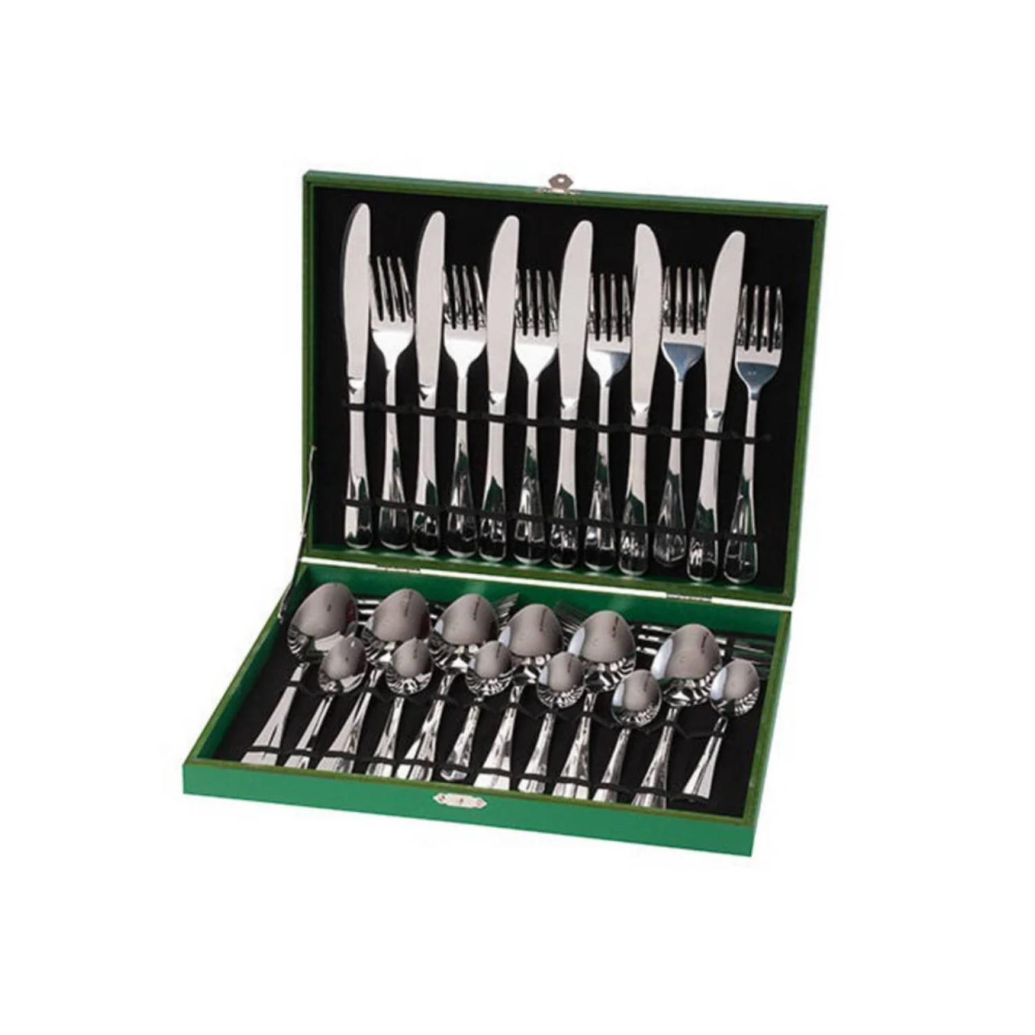 SET DE CUCHILLERIA ELEGANTE 30 PIEZAS CLASICAS ARTE ANDINO - 2