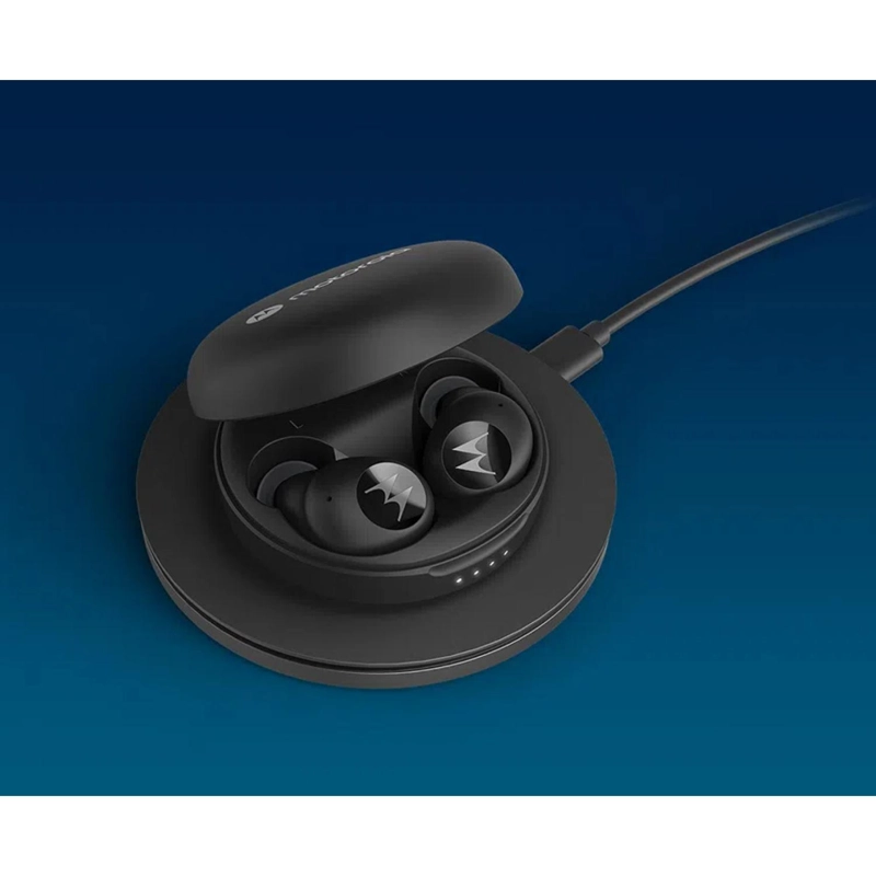 AUDIFONOS BLUETOOTH TWS RECARGABLES NEGRO BUDS 250 MOTOROLA - 2