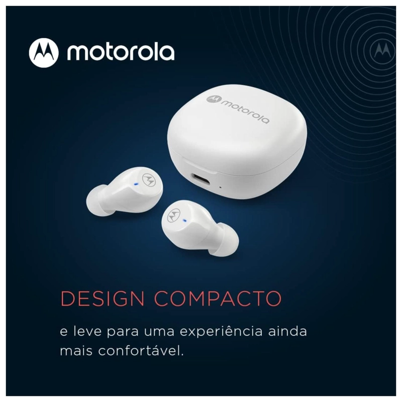 AUDIFONOS BLUETOOTH TW IPX5 RECARGABLES MOTO BUDS 105 BLANCO - 3