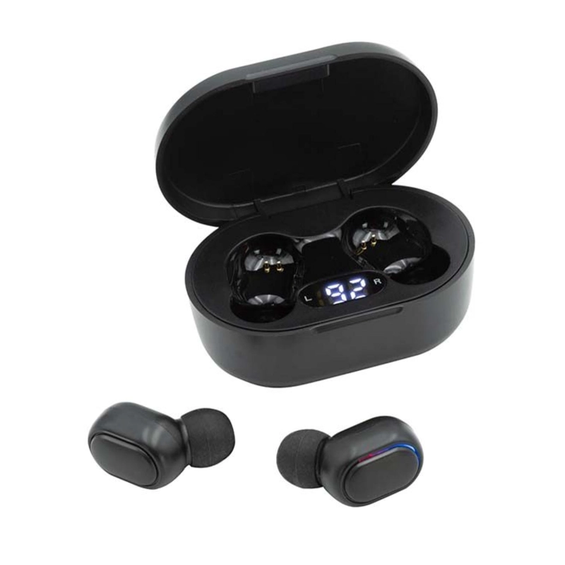 AUDIFONOS BLUETOOTH RECARGABLES TWS EARBUDS NEGRO TW5BK PHILCO - 1
