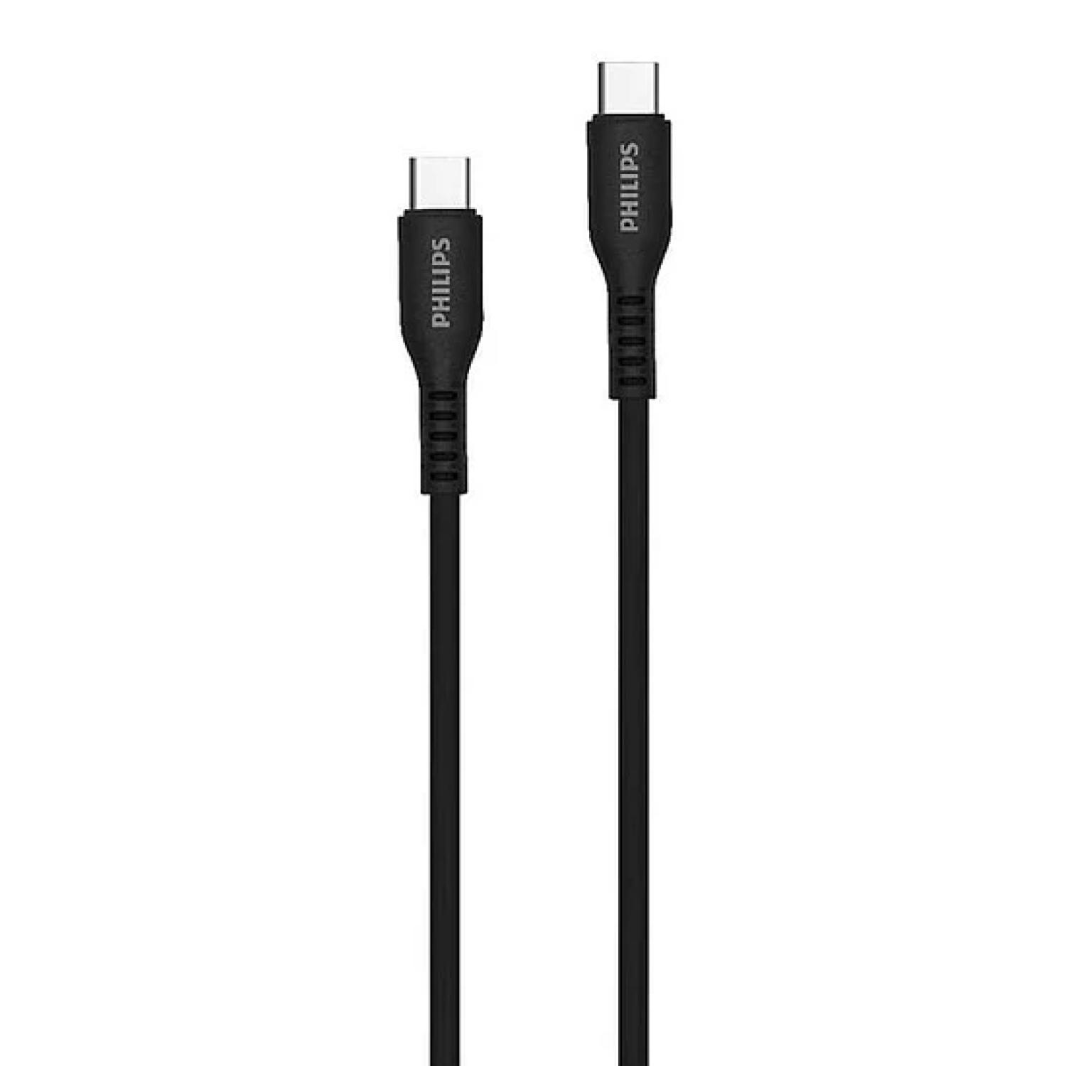 CABLE USB C A USB C 1MT 60W NEGRO DLP8601B/71 - 1