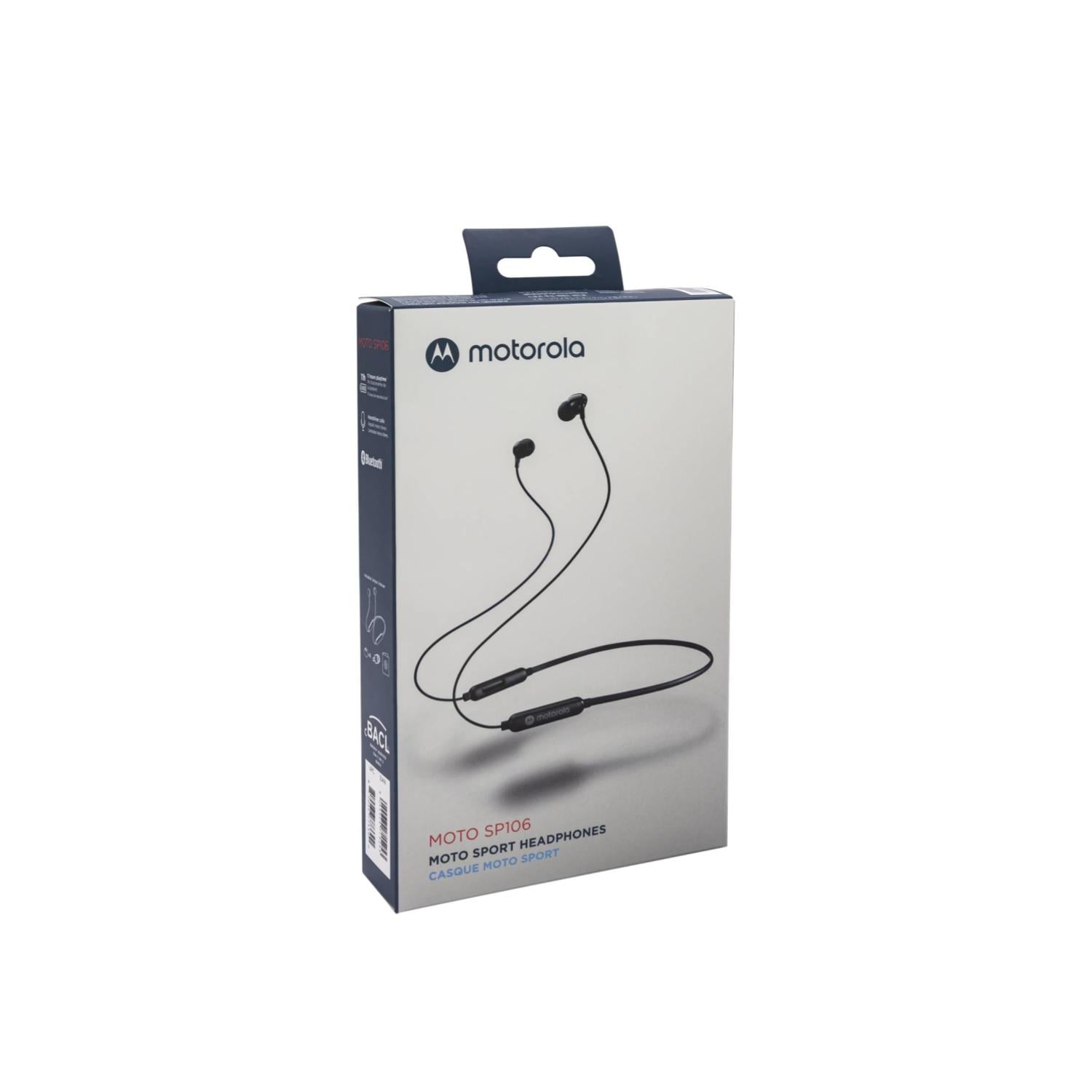 AUDIFONO BLUETOOTH DEPORTIVO ULTRALIGERO RECARGABLE SP106 MOTOROLA - 3