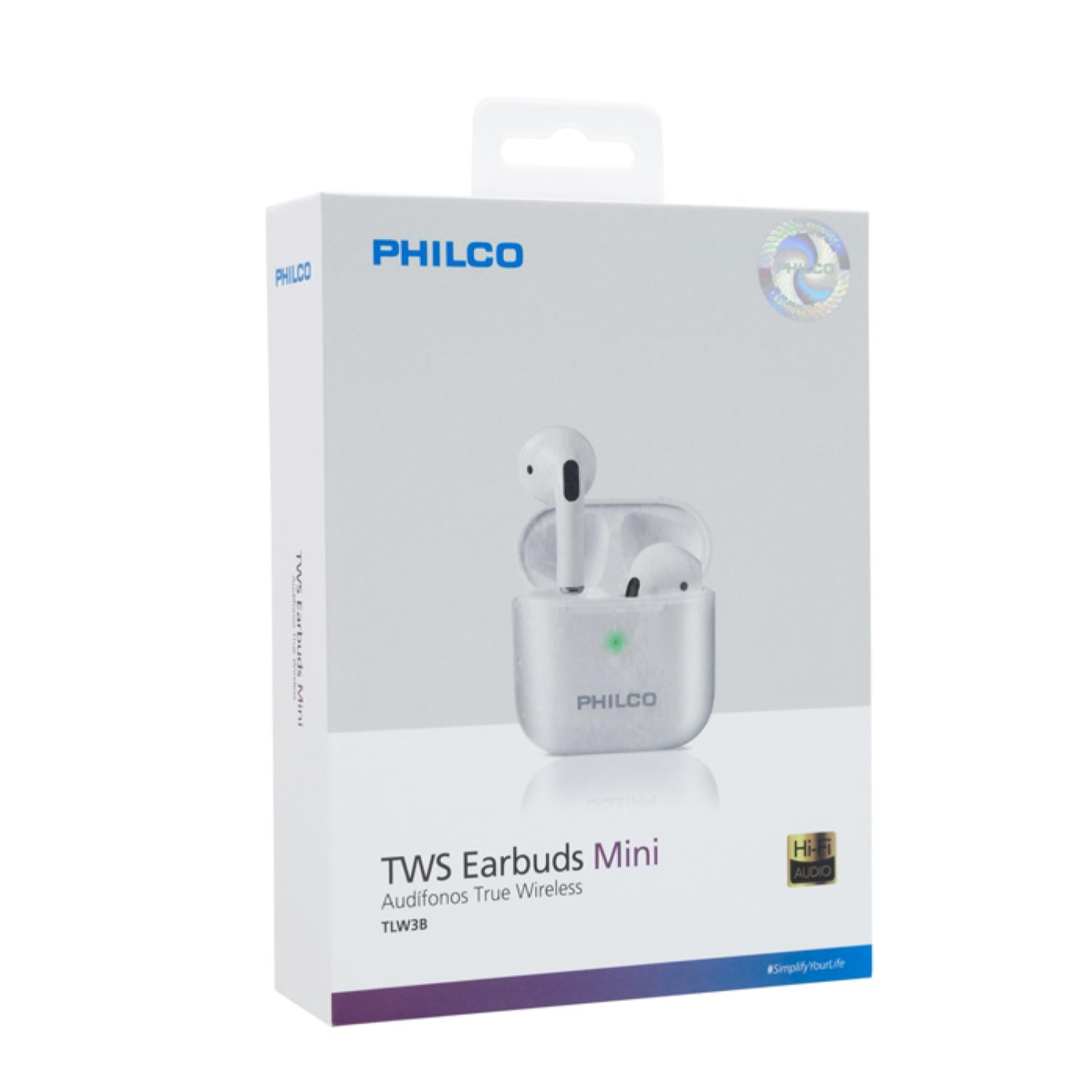 AUDIFONO BLUETOOTH MINI TWINS RECARGABLES TLW3B PHILCO - 2