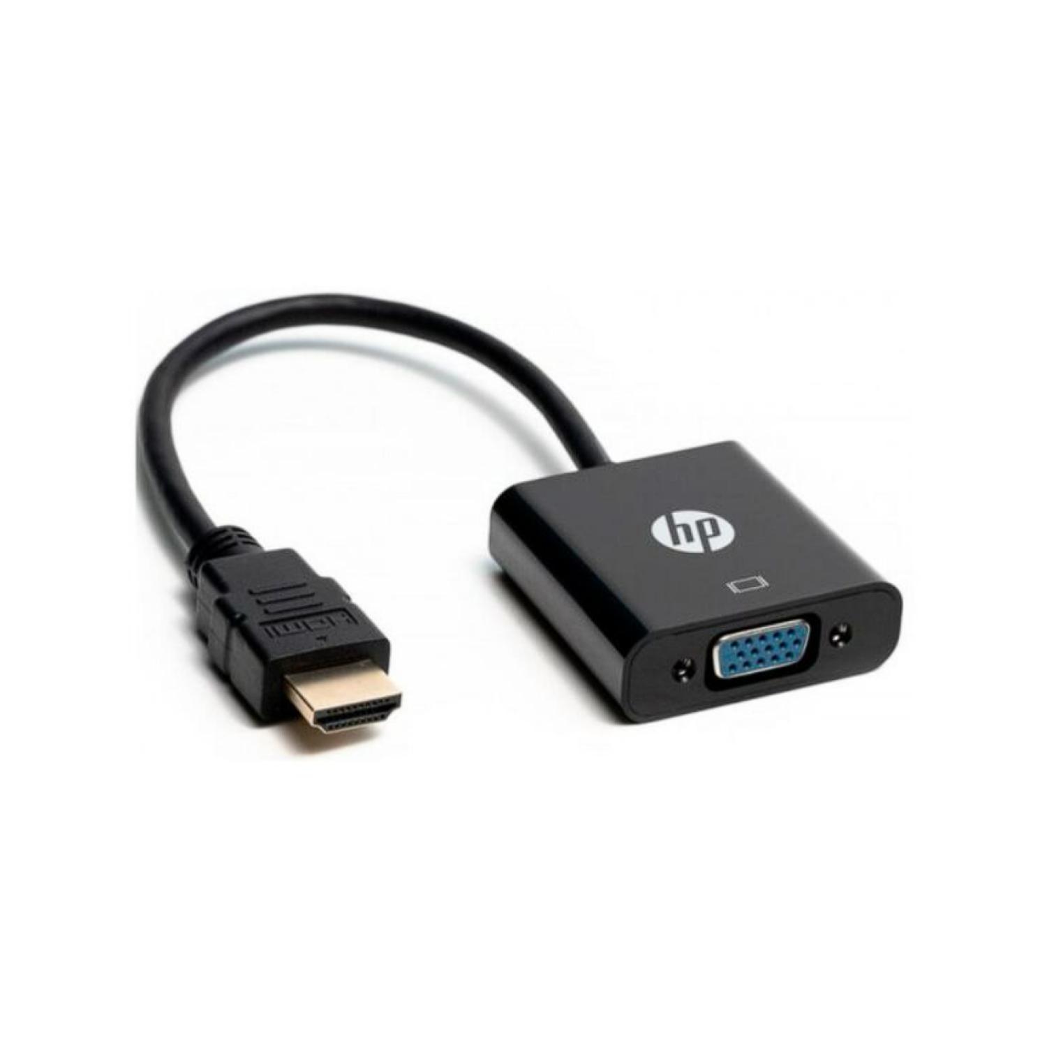 ADAPTADOR HDMI A VGA NEGRO DHC-CT500 HP - 1