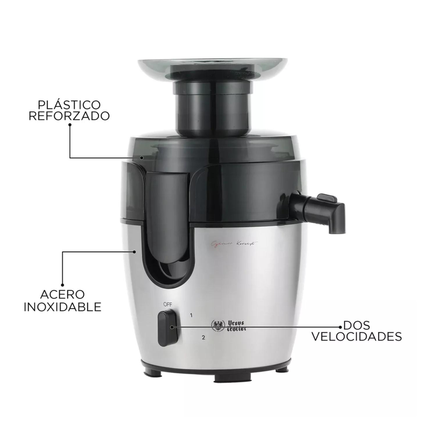 EXTRACTOR DE JUGOS 700W NUTRISMART GRIS URSUS TROTTER - 2