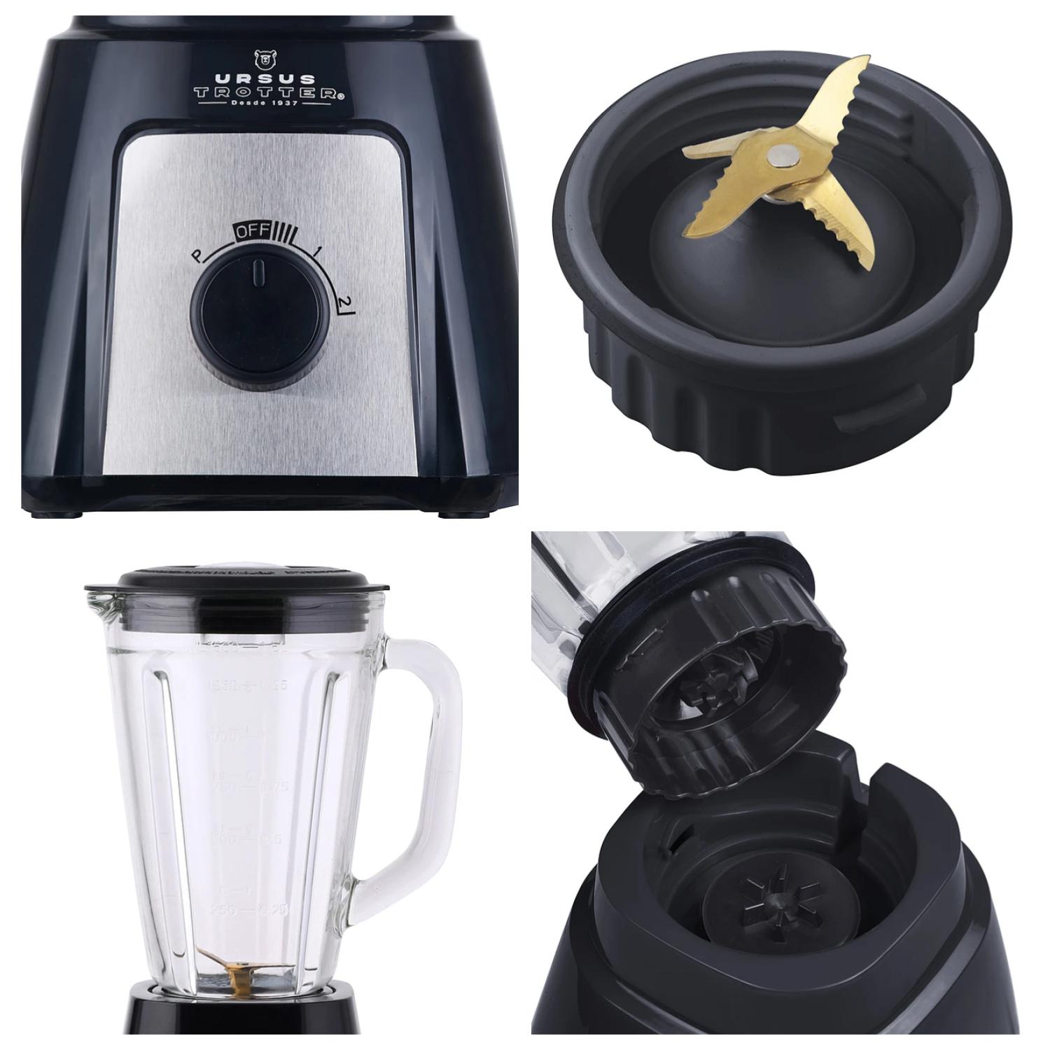 LICUADORA 1500ML JARRA PLASTICA UT-TITAN500-B URSUS TROTTER - 3