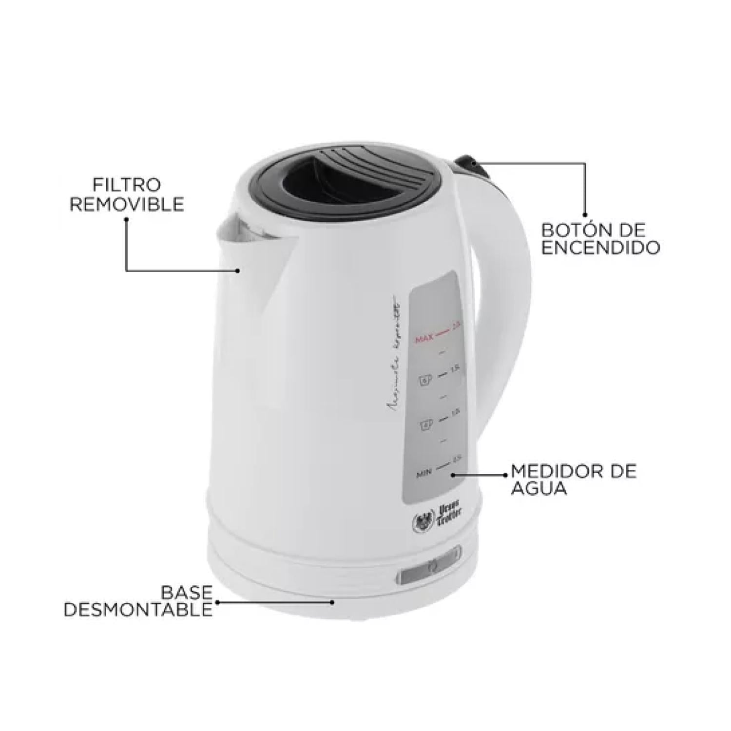 HERVIDOR ELECTRICO 2000ML BLANCO UT-KLAR20PW URSUS TROTTER - 4