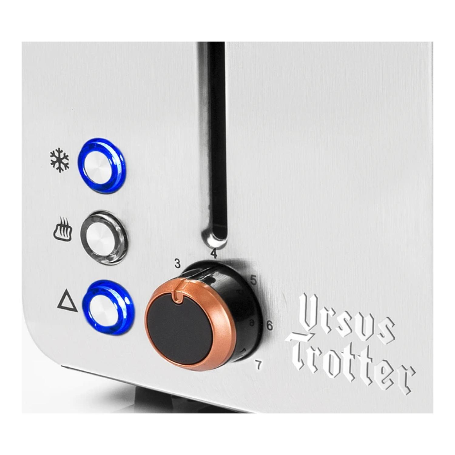 TOSTADOR 2 PANES 7 TEMP 850W UT-ECKART2 URSUS TROTTER - 4