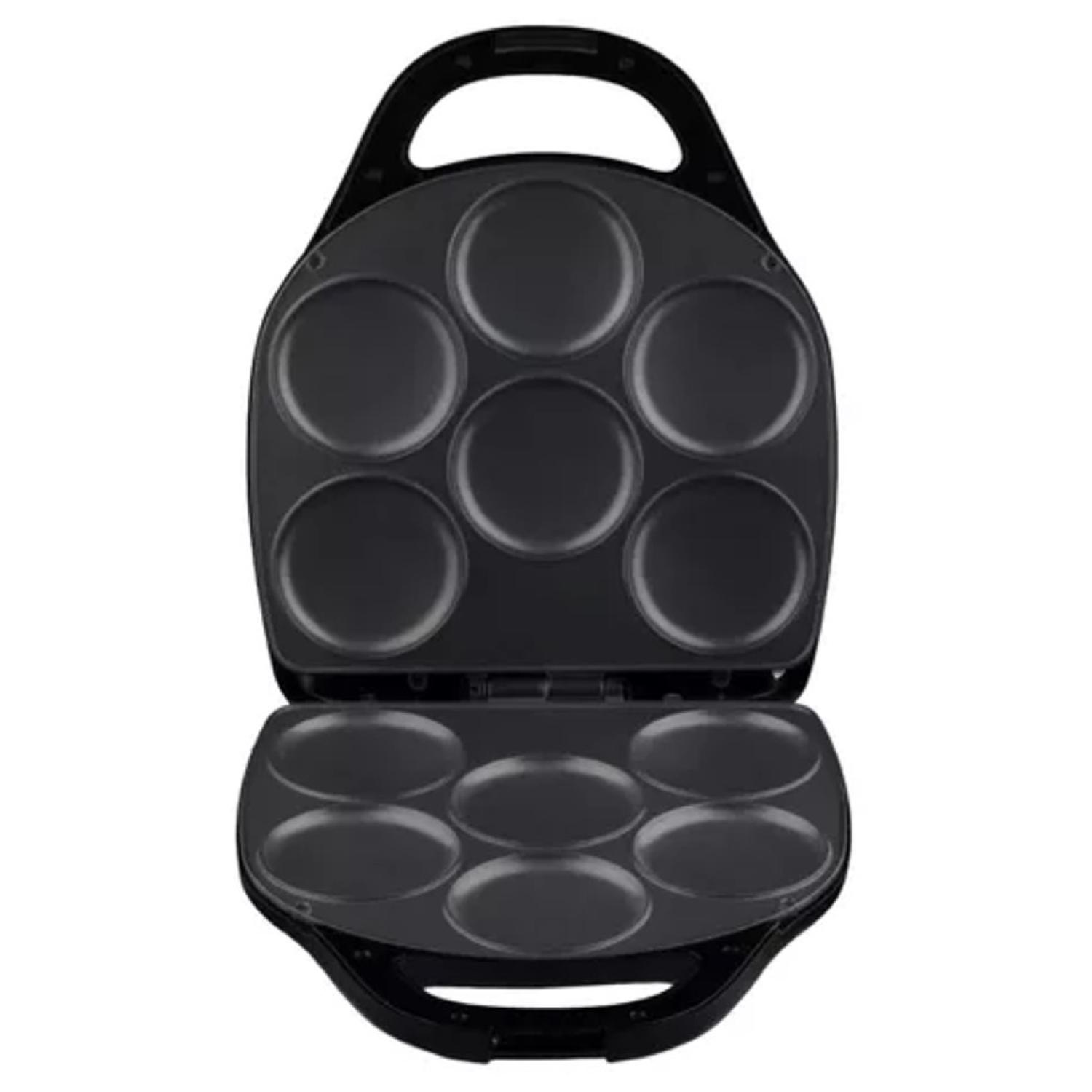 MAQUINA DE 6 MUFFINS MINI PANQUEQUES PASTELES 1400W R556 RAF - 2