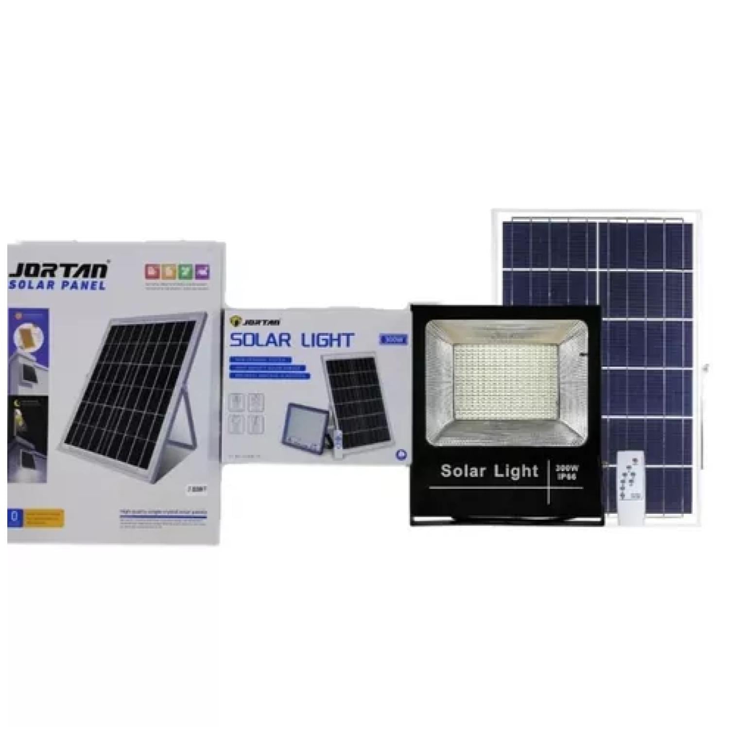 FOCO LED CON PANEL SOLAR 300W MONTABLE AJUSTABLE - 3
