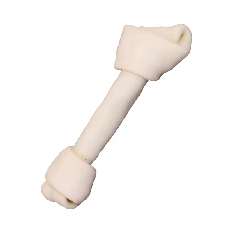 JUGUETE INTERACTIVO HUESO DE GOMA 20CM PARA PERROS MASCOTAS - 1