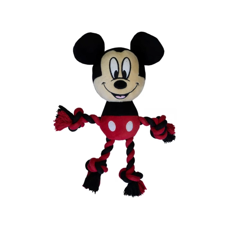 JUGUETE INTERACTIVO PARA MASCOTAS MICKEY MOUSE TIERNO ROJO - 1