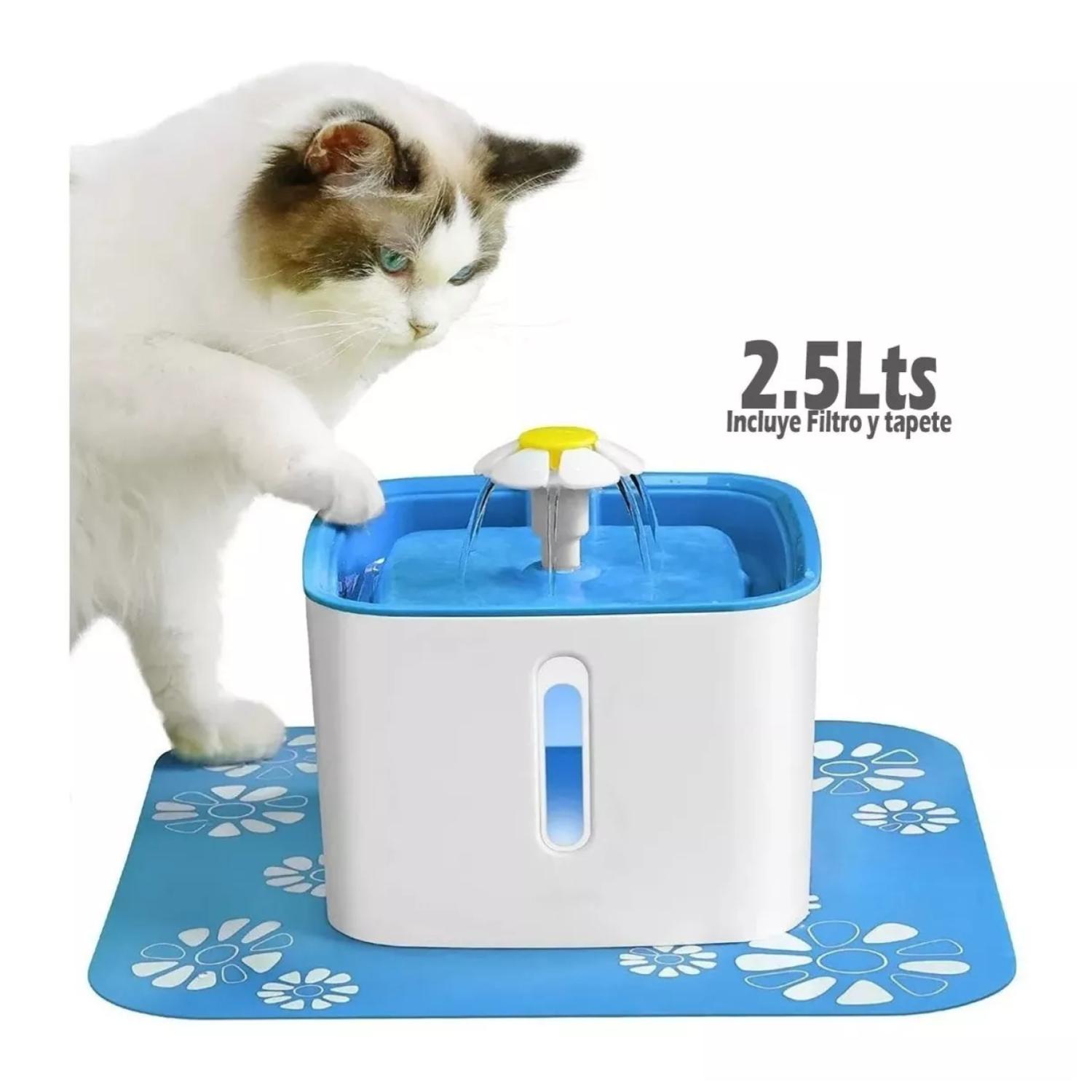 DISPENSADOR DE AGUA AUTOMATICO TIPO FUENTE PARA MASCOTAS - 2