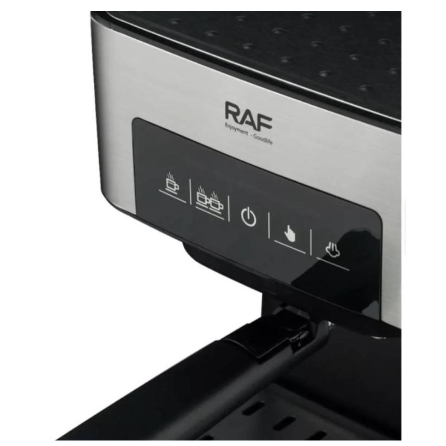 CAFETERA ESPRESSO CON ESPUMADOR 10 TAZAS 850W R136 RAF - 5