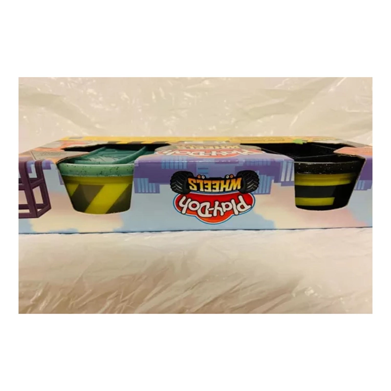 JUGUETE TOTAL CLICK MASAS DE CONSTRUCCION NEGRA VERDE PLASTICINA INFANTIL - 2
