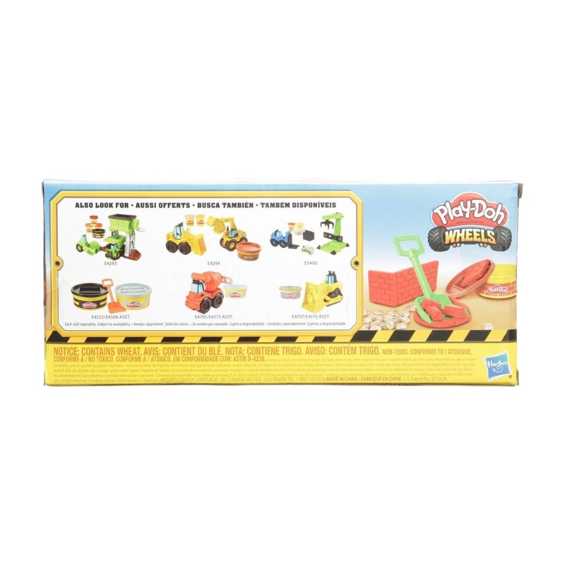 JUGUETE TOTAL CLICK MASAS DE CONSTRUCCION ROJA GRIS PLASTICINA INFANTIL - 3