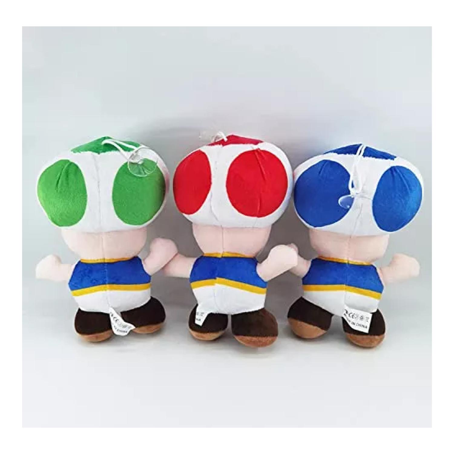 PELUCHE TOTAL CLICK JUGUETE PACK X3 HONGUITO 20 CM MARIO BROS INFANTIL - 3