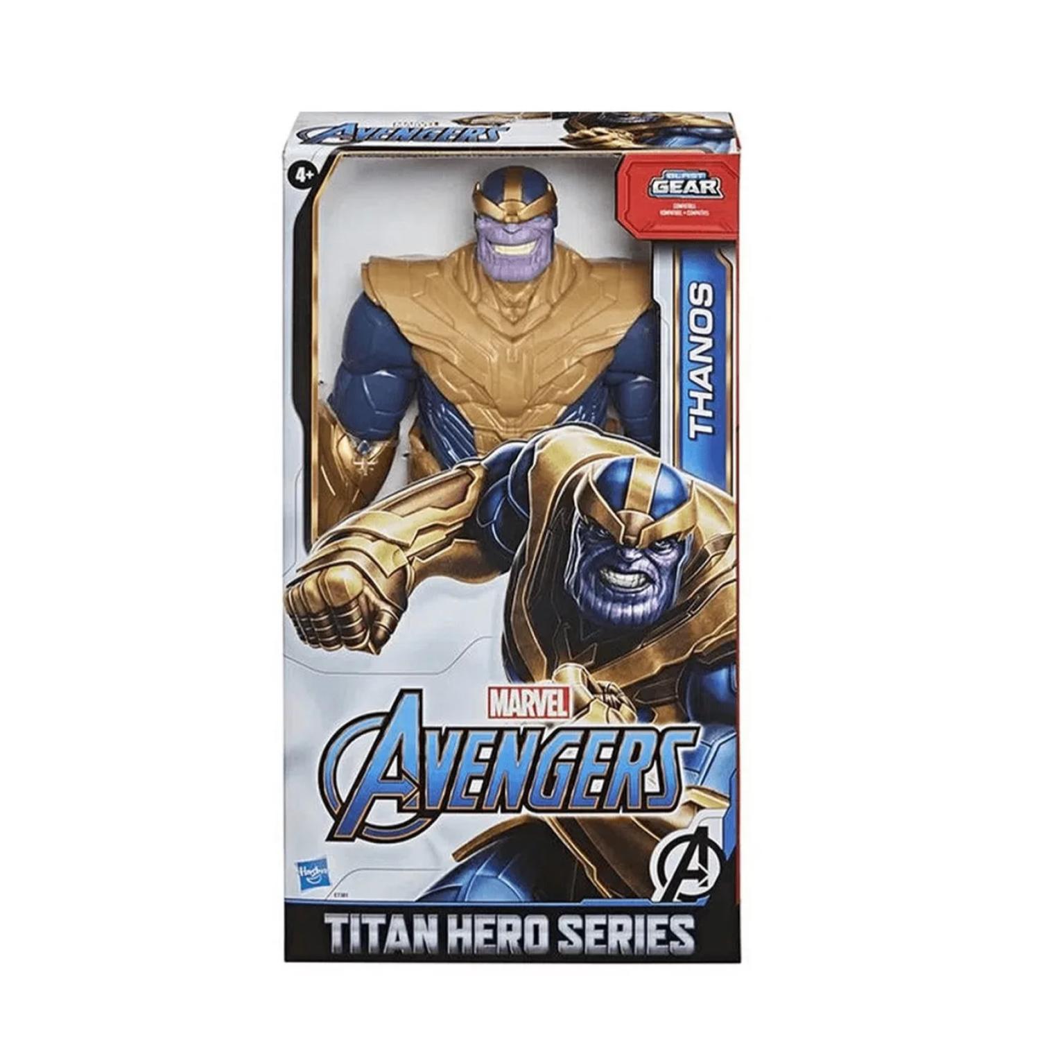 FIGURA DE ACCION TOTAL CLICK DORADO JUGUETE ARTICULADA THANOS 30 CM INFANTIL - 2
