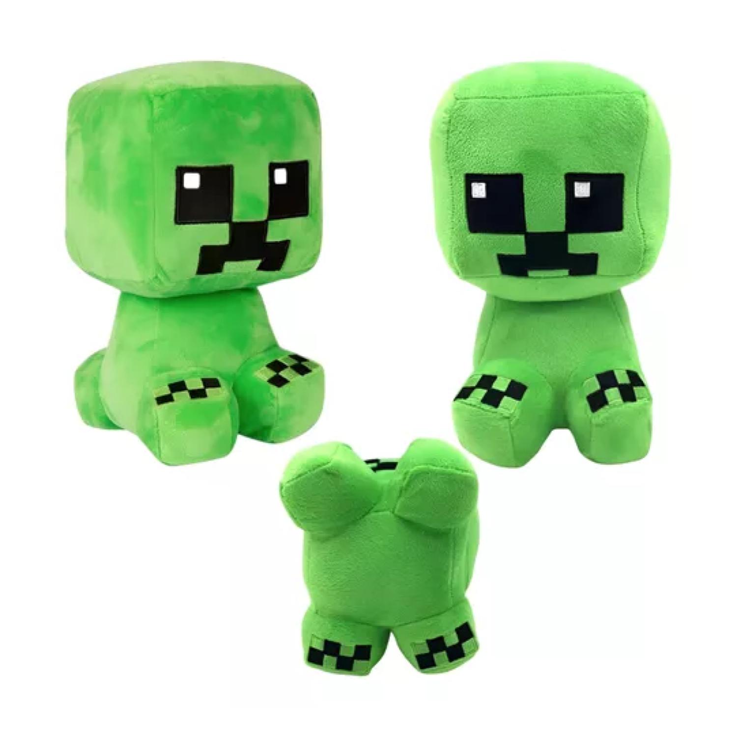 PELUCHE TOTAL CLICK JUGUETE CREEPER 20 CM VERDE MINECRAFT INFANTIL - 1