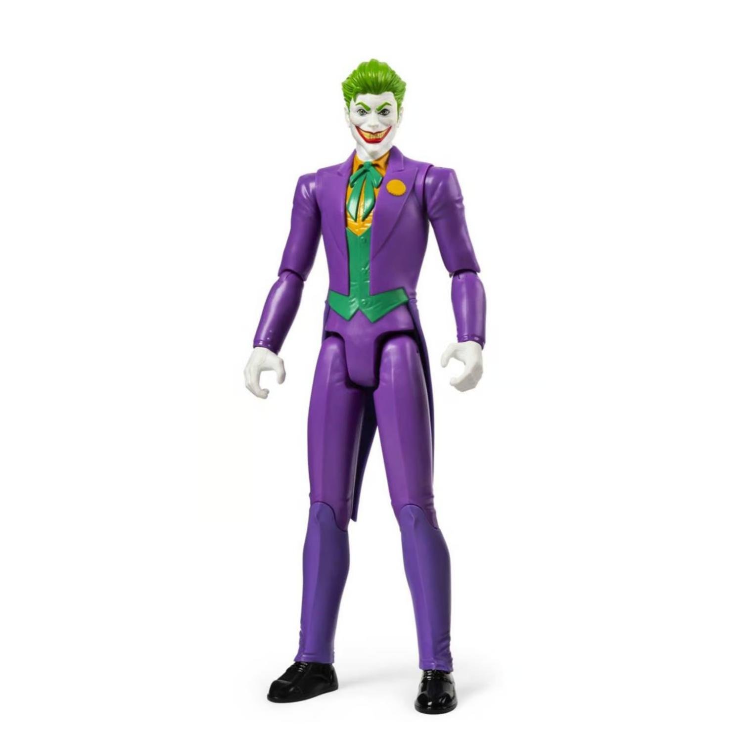 FIGURA DE ACCION TOTAL CLICK MORADO JUGUETE THE JOKER GUASON 30 CM DC - 1