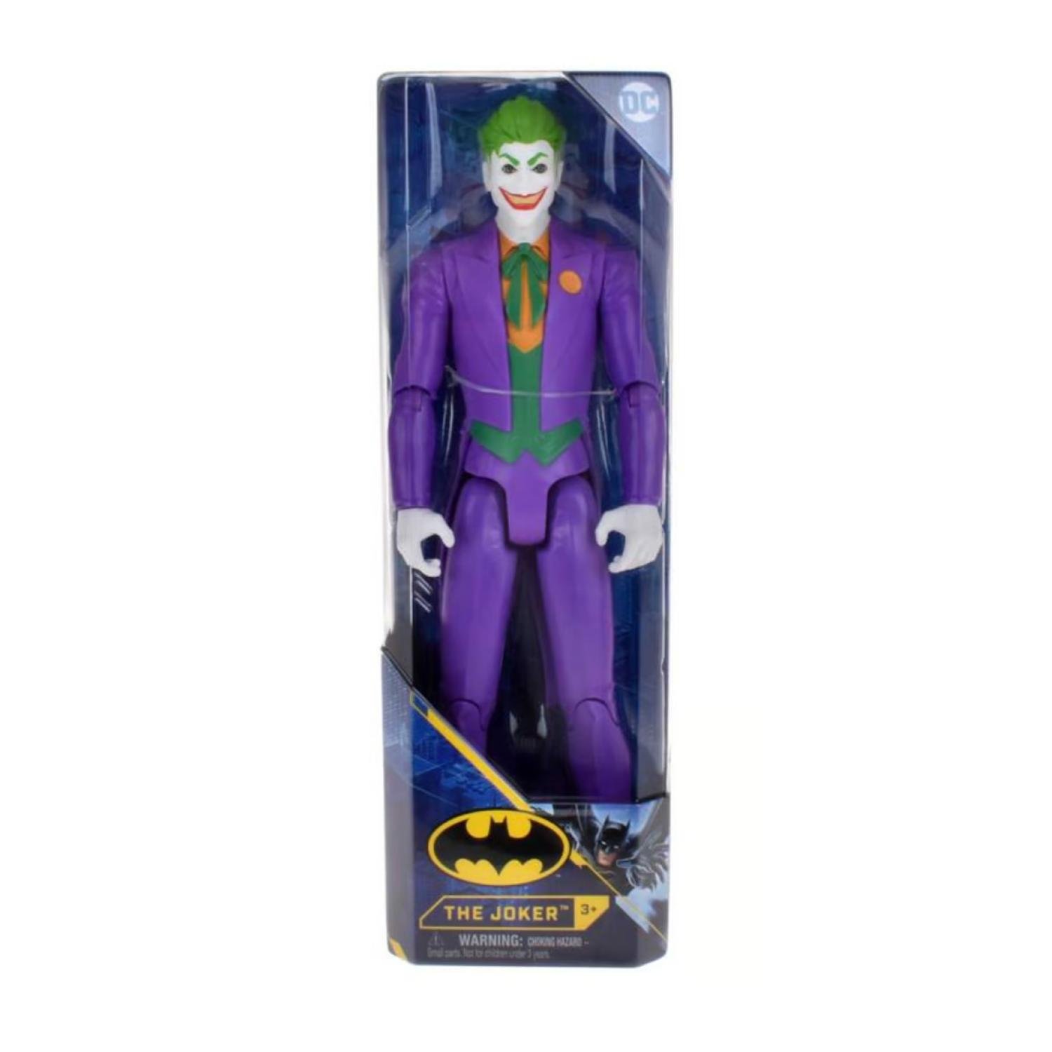 FIGURA DE ACCION TOTAL CLICK MORADO JUGUETE THE JOKER GUASON 30 CM DC - 2