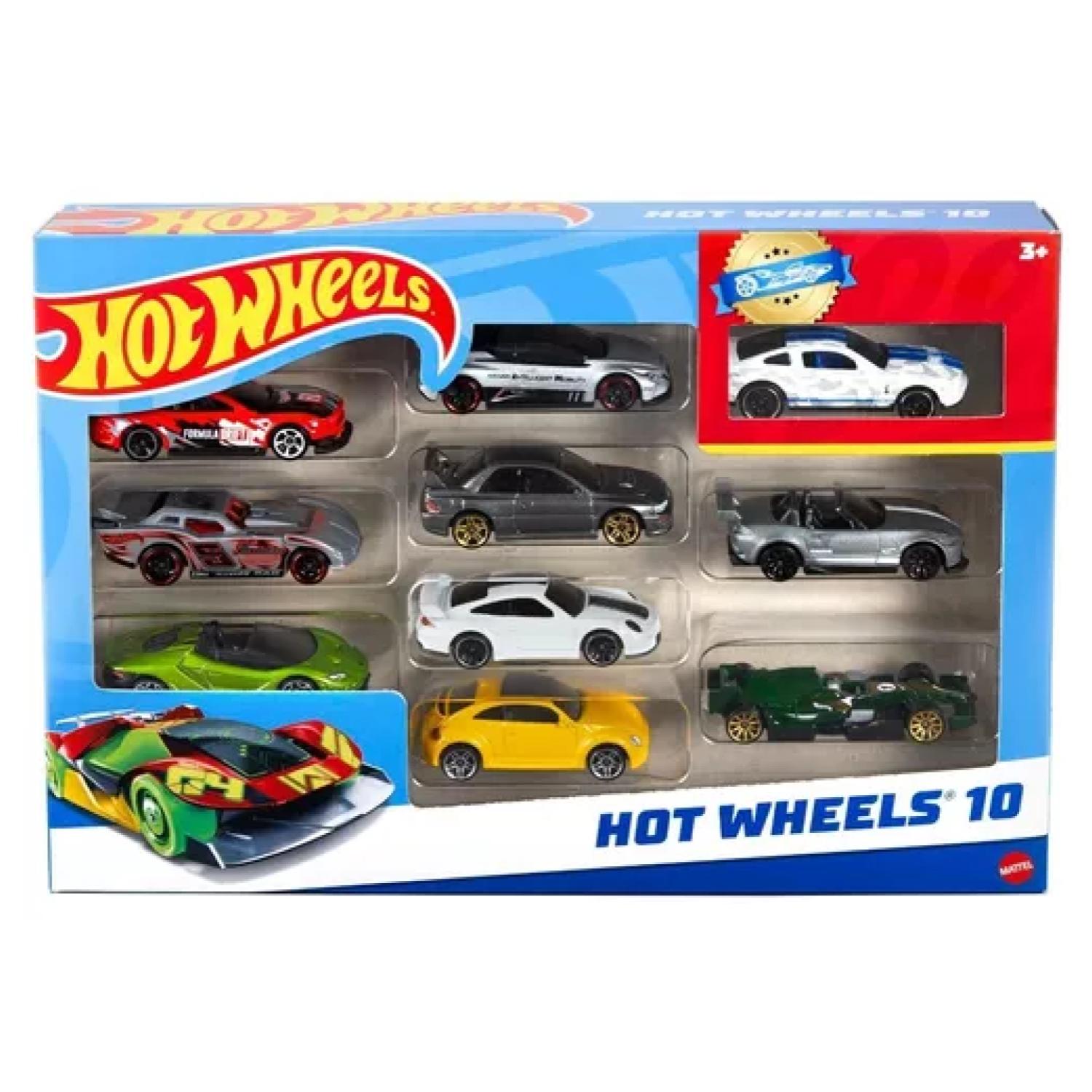 JUGUETE AUTOS TOTAL CLICK PACK 10 COLECCIÓN ESCALA 1/64 HOT WHEELS - 3