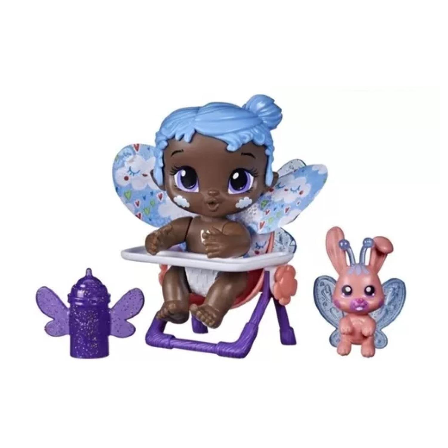 JUGUETE MUÑECA TOTAL CLICK CELESTE ADA BABY ALIVE GLO PIXIES MINIS SKY BREEZE - 1