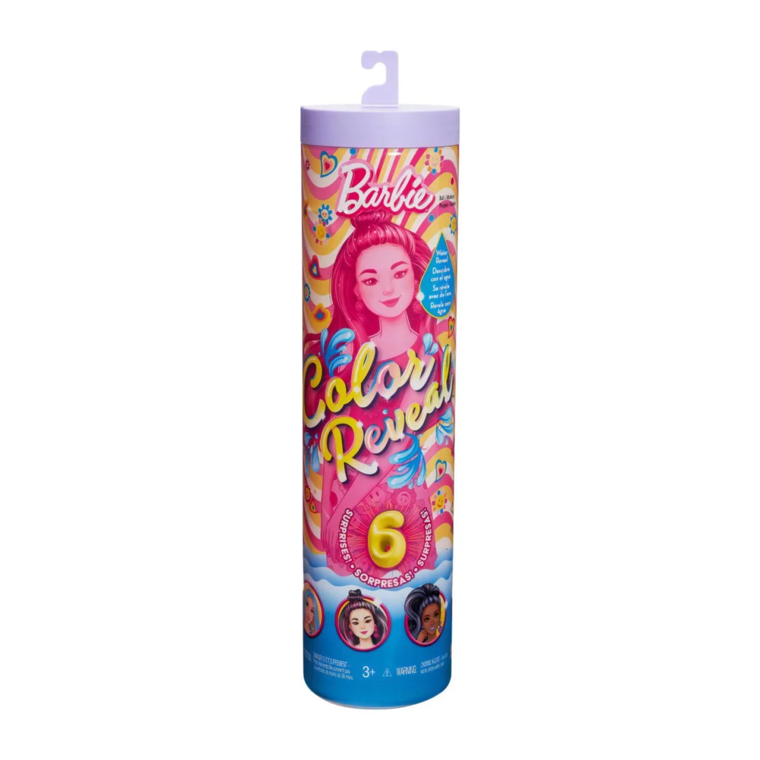 JUGUETE FIGURA TOTAL CLICK BARBIE COLOR REVEAL ACCESORIOS ARCOIRIS - 5