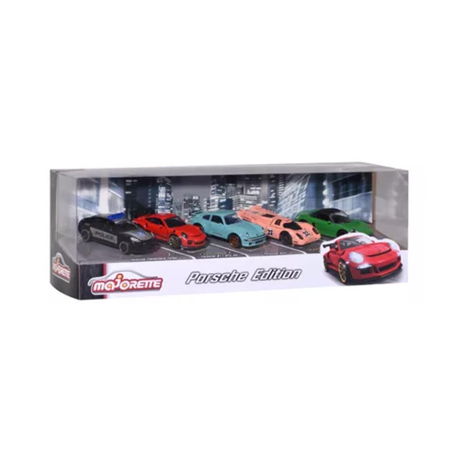 JUGUETE AUTO TOTAL CLICK PACK 5 1:62 METÁLICOS PORSCHE EDITION INFANTIL - 2