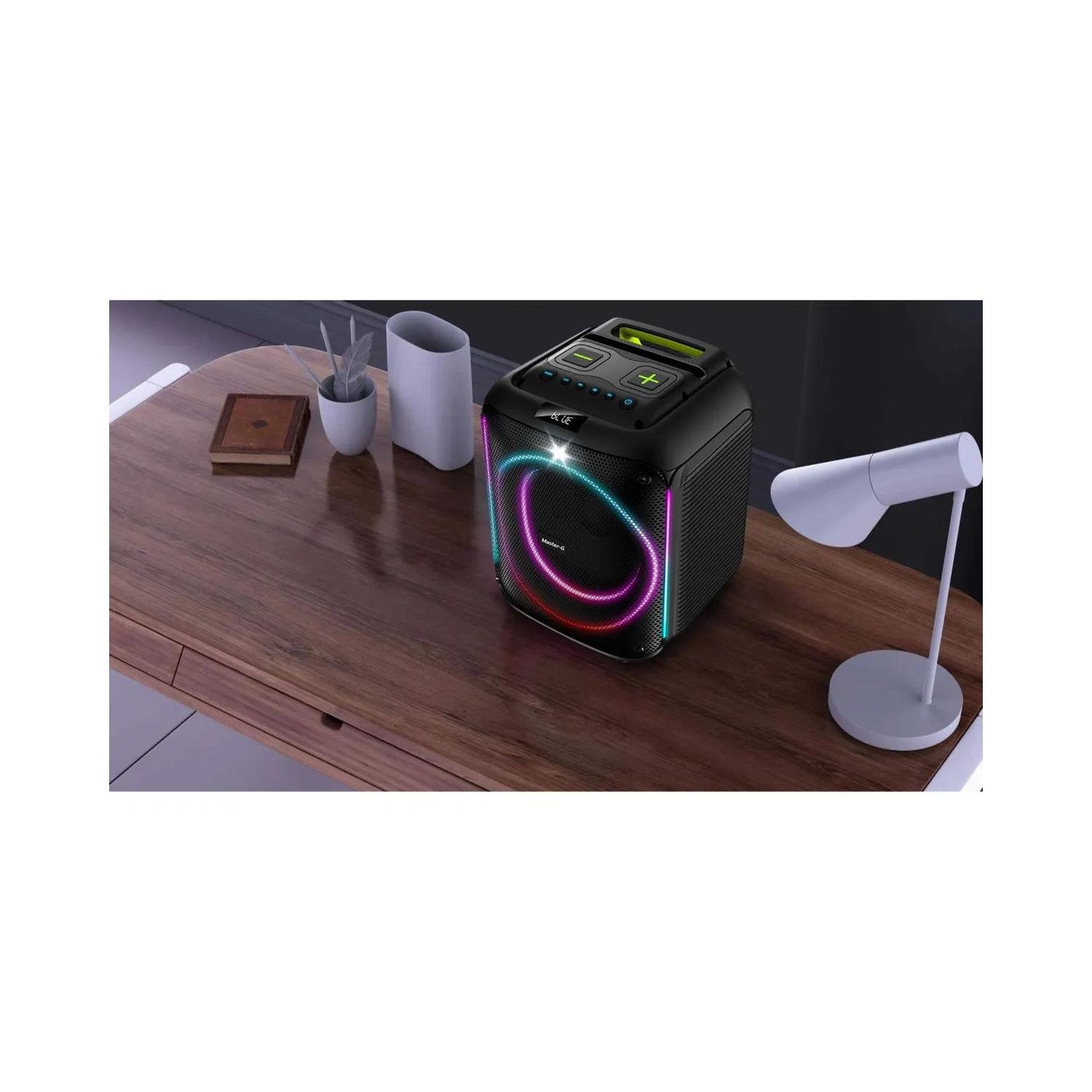 PARLANTE BLUETOOTH PORTATIL 60W LED SCRATCH MASTER-G - 4