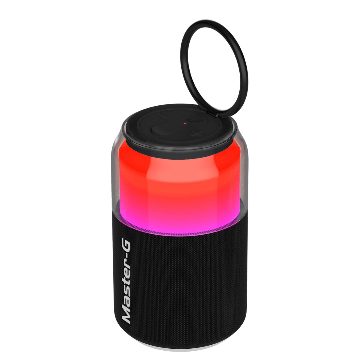 PARLANTE BLUETOOTH PORTATIL 5W IPX3 EN COLOR NEGRO MGSPLASH MASTER-G - 1