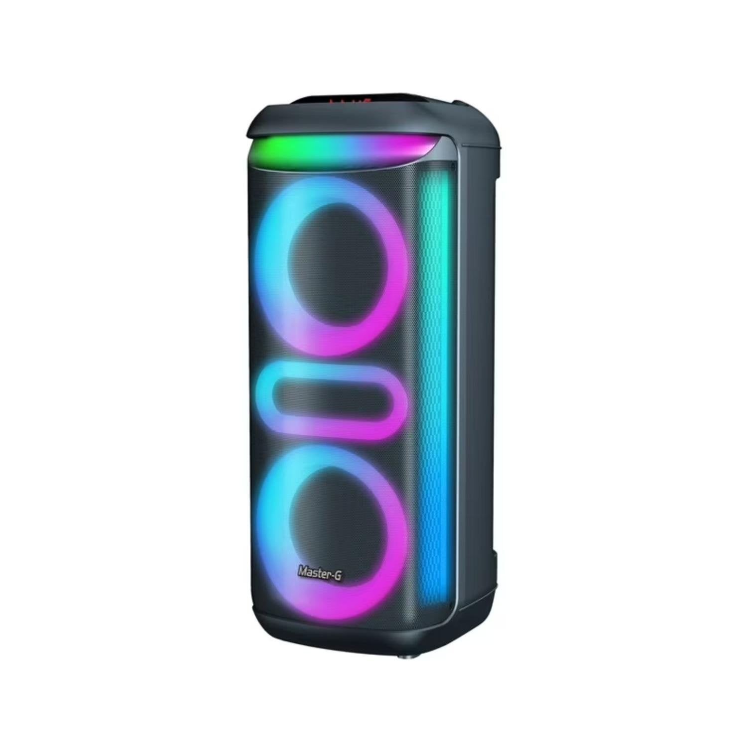 PARLANTE BLUETOOTH PORTATIL 60W KARAOKE LED ZEUS MASTER-G - 3
