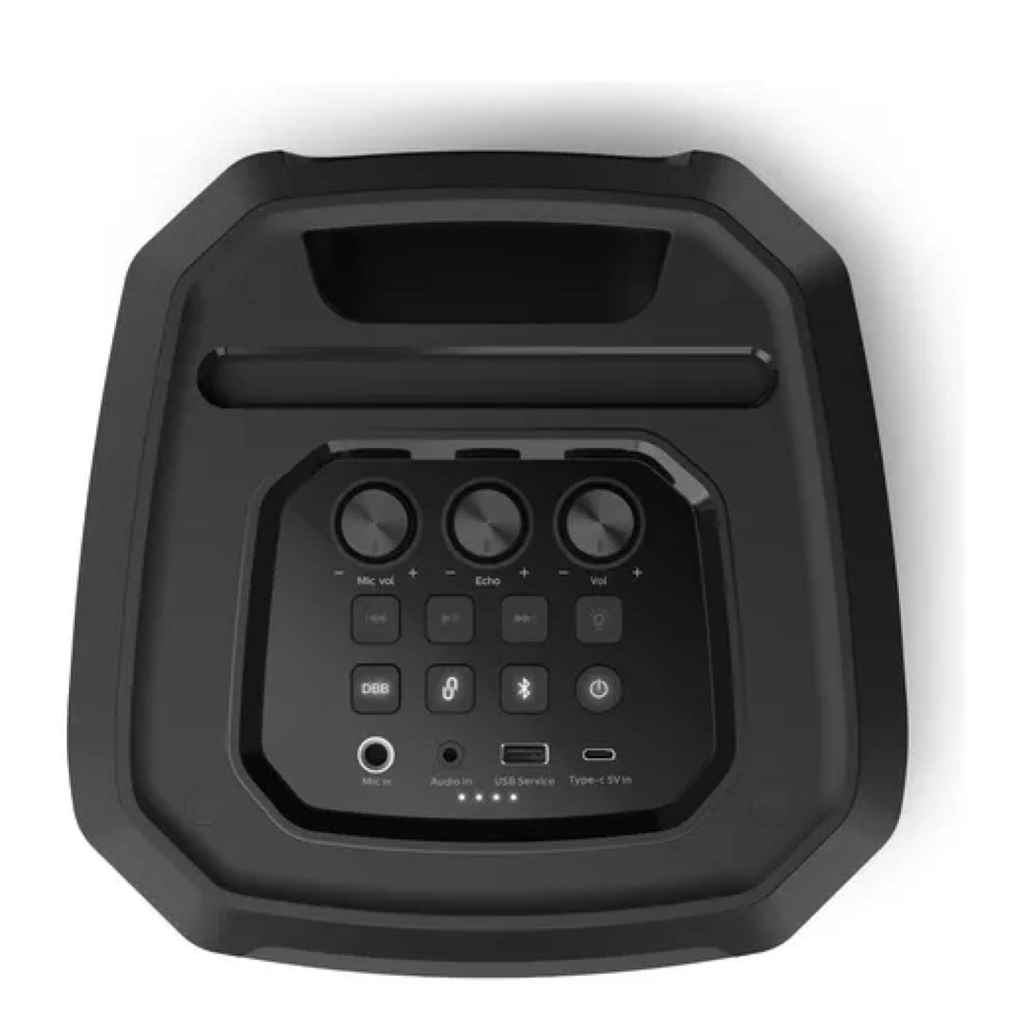 PARLANTE BLUETOOTH 30W WOOFER LED EN COLOR NEGRO TAX2208 PHILLIPS - 2