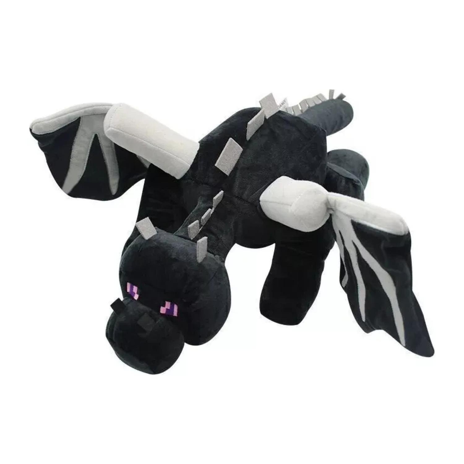 JUGUETE PELUCHE FIGURA ENDER DRAGON 20CM EN COLOR NEGRO INFANTIL - 1