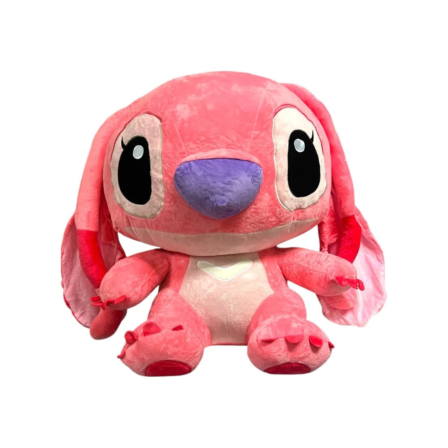 JUGUETE PELUCHE ANGEL 25CM DE STITCH ROSADO INFANTIL - 1