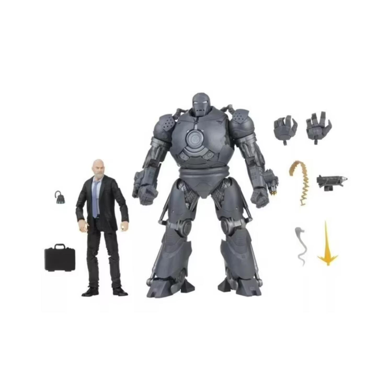 JUGUETE PACK 2 FIGURAS DE ACCION OBADIAH STANE Y IRON MONGER - 1