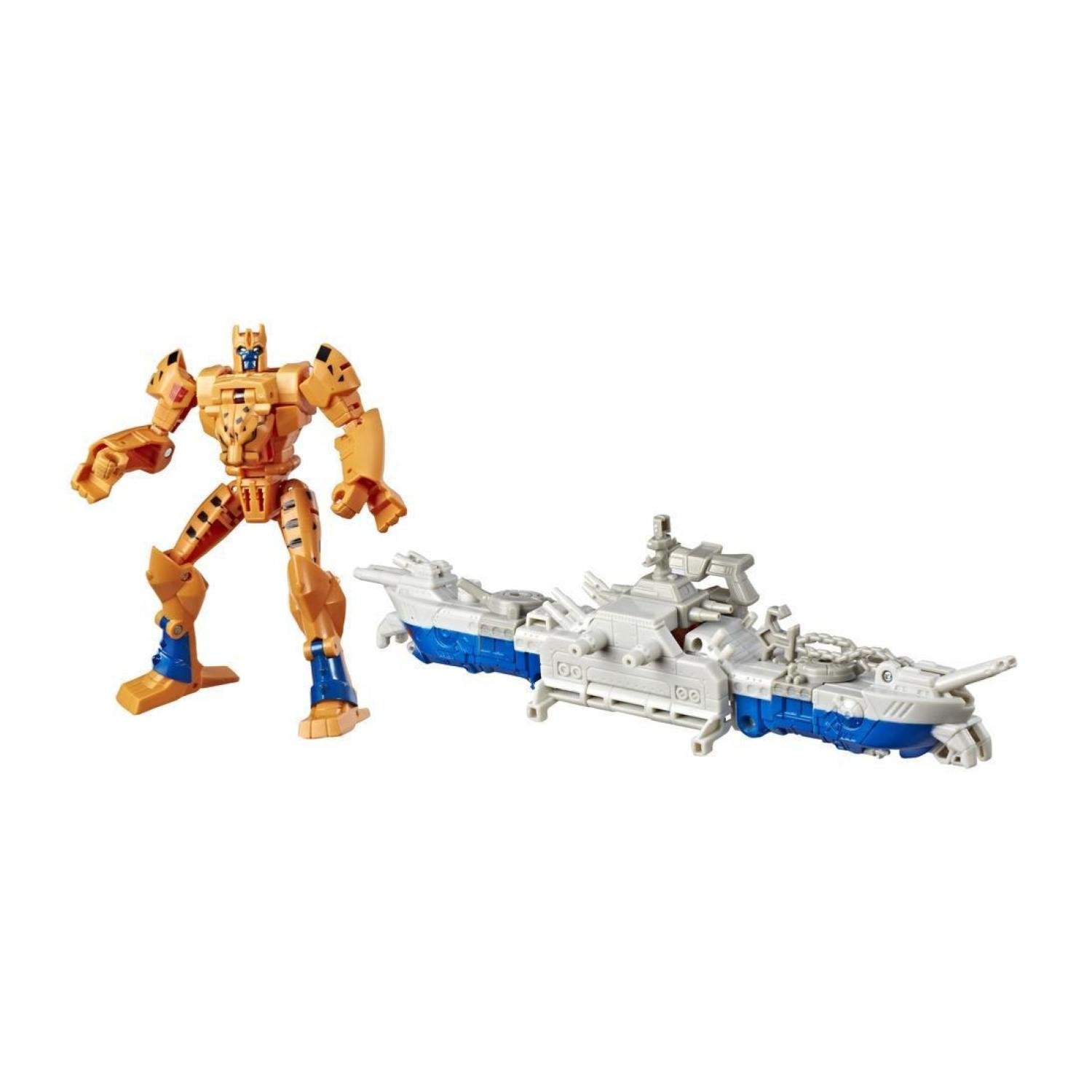 JUGUETE FIGURA CHEETOR 3 EN 1 TRANSFORMERS 13CM CYBERVERSE - 1