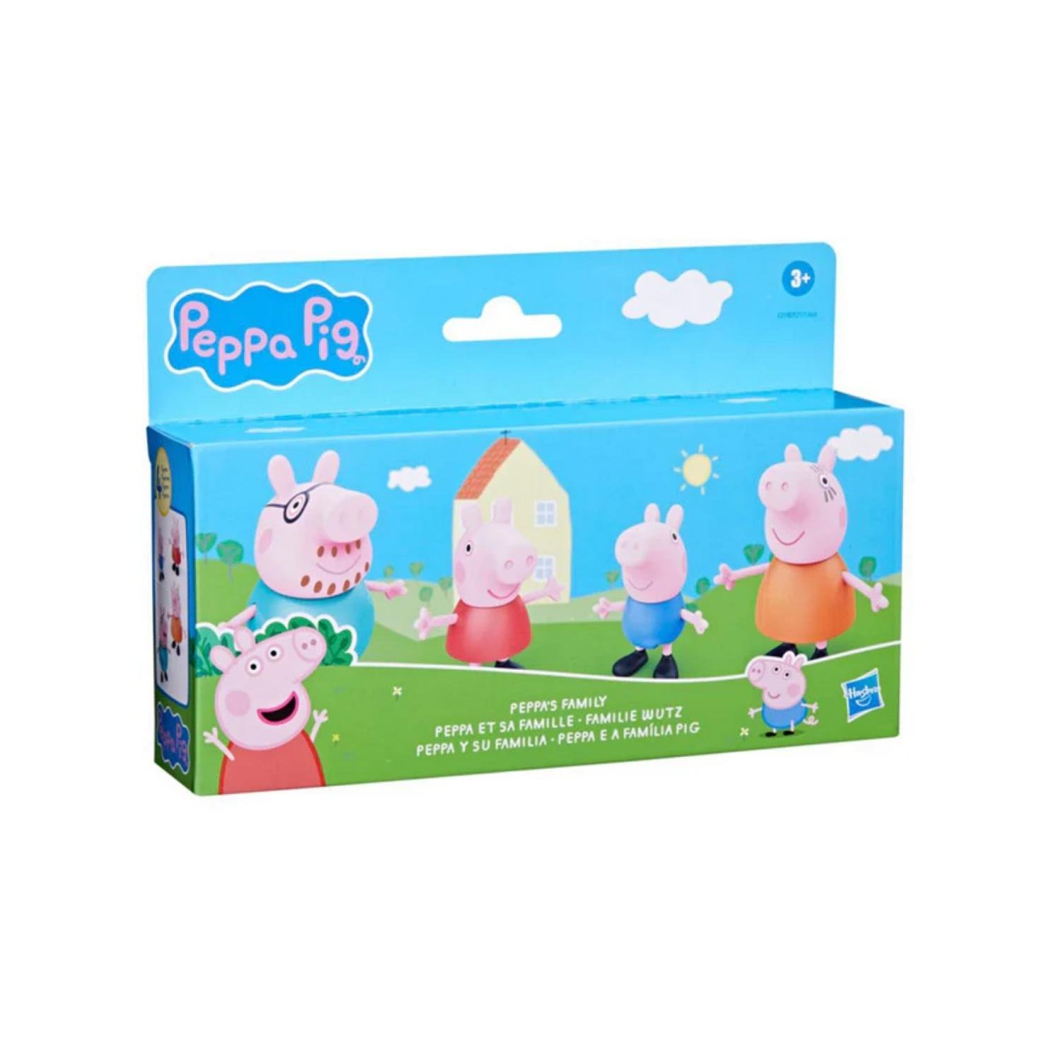 JUGUETE SET 4 FIGURAS PEPPA PIG Y SU FAMILIA 7CM INFANTIL - 2