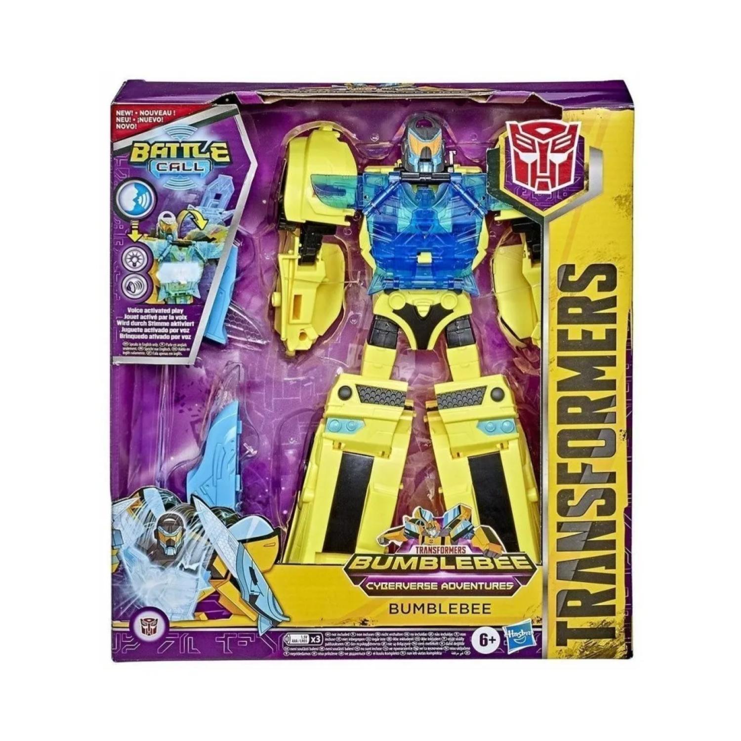 JUGUETE FIGURA BUMBLEBEE 25CM CONVERTIBLE TRANSFORMERS - 4