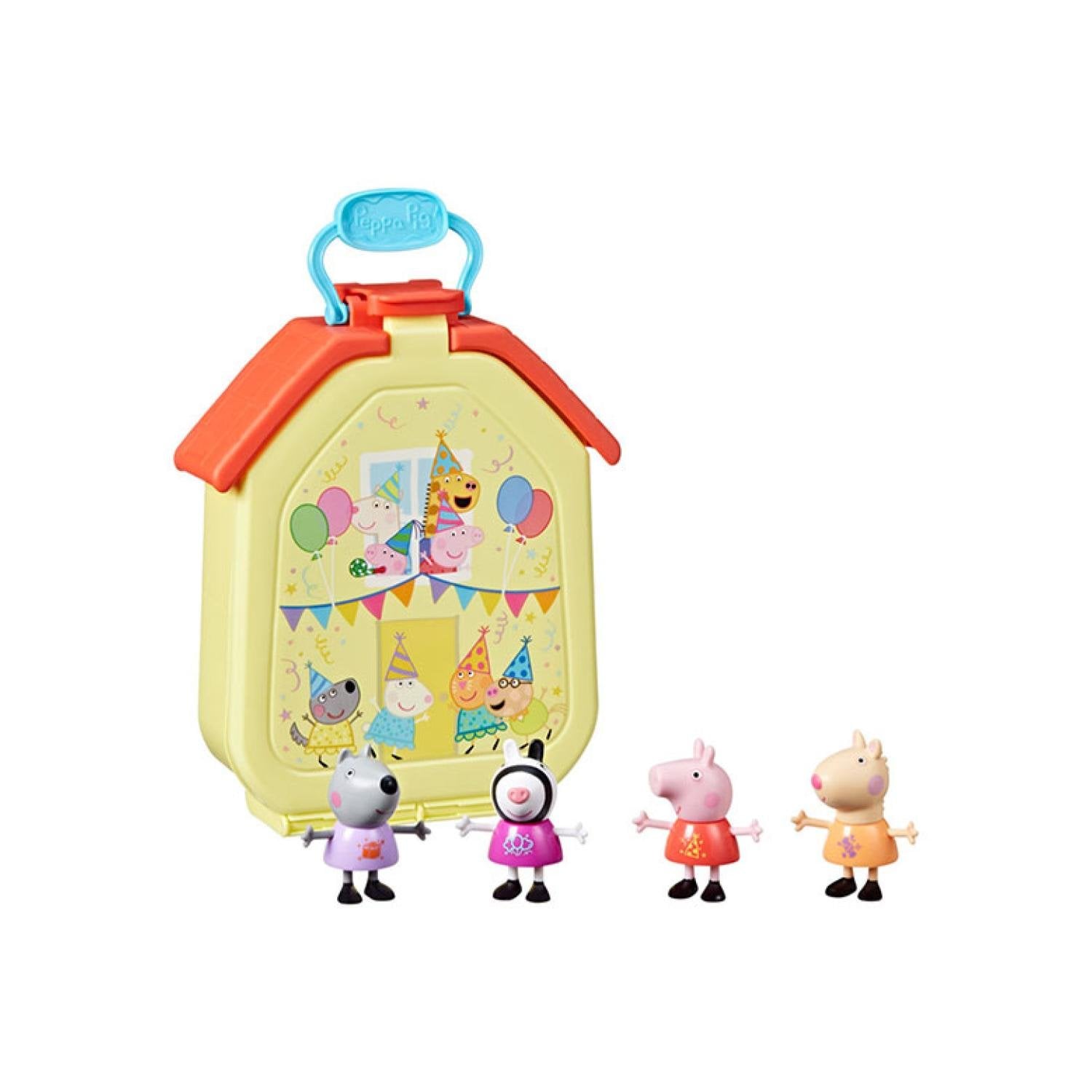 JUGUETE PEPPA PIG CASITA DE FIESTA PORTATIL INFANTIL - 1