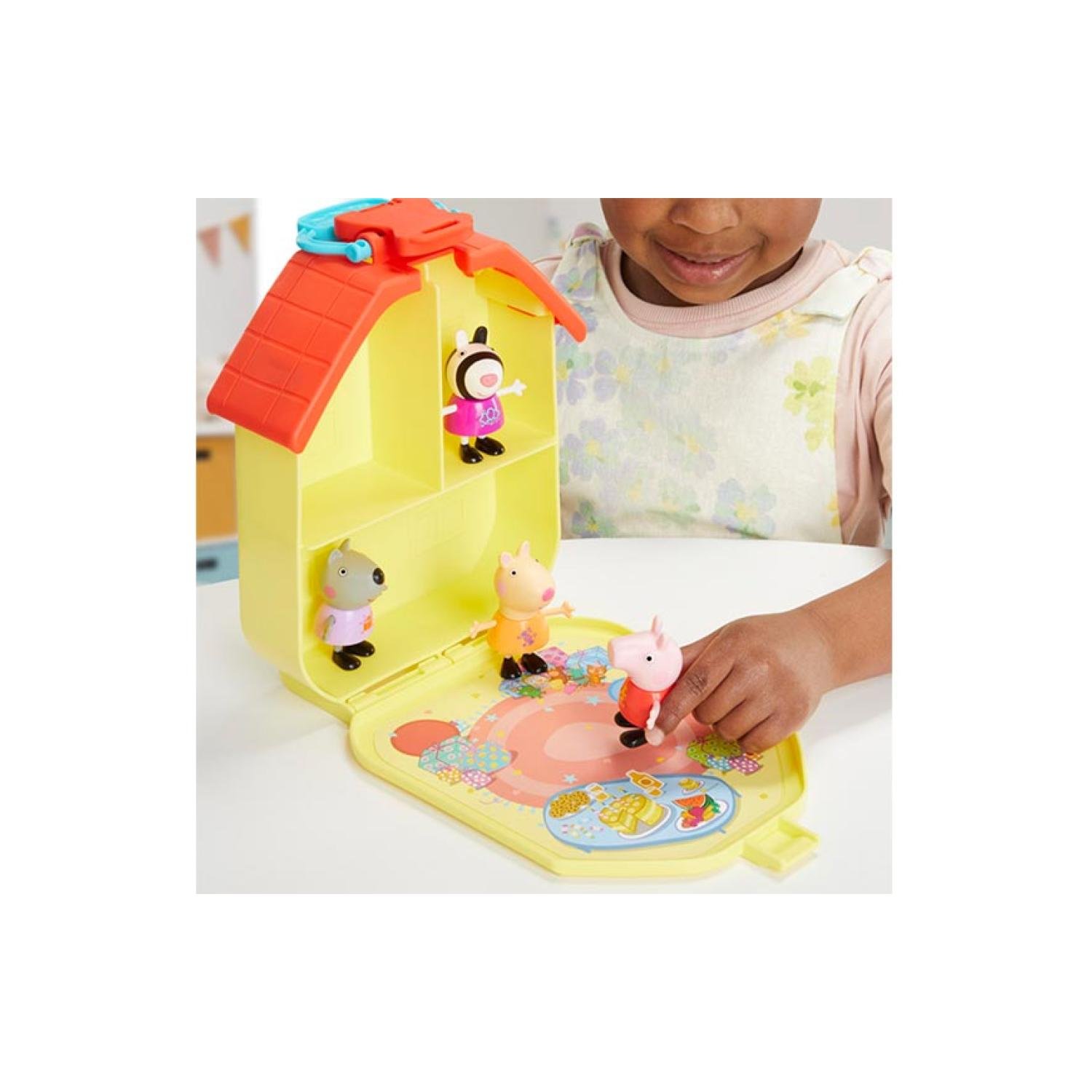 JUGUETE PEPPA PIG CASITA DE FIESTA PORTATIL INFANTIL - 3