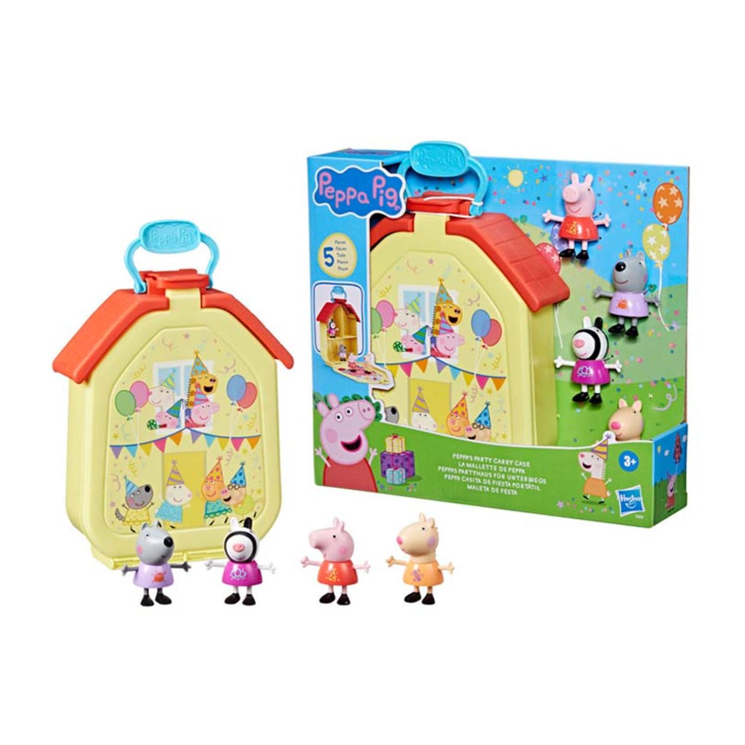 JUGUETE PEPPA PIG CASITA DE FIESTA PORTATIL INFANTIL - 4