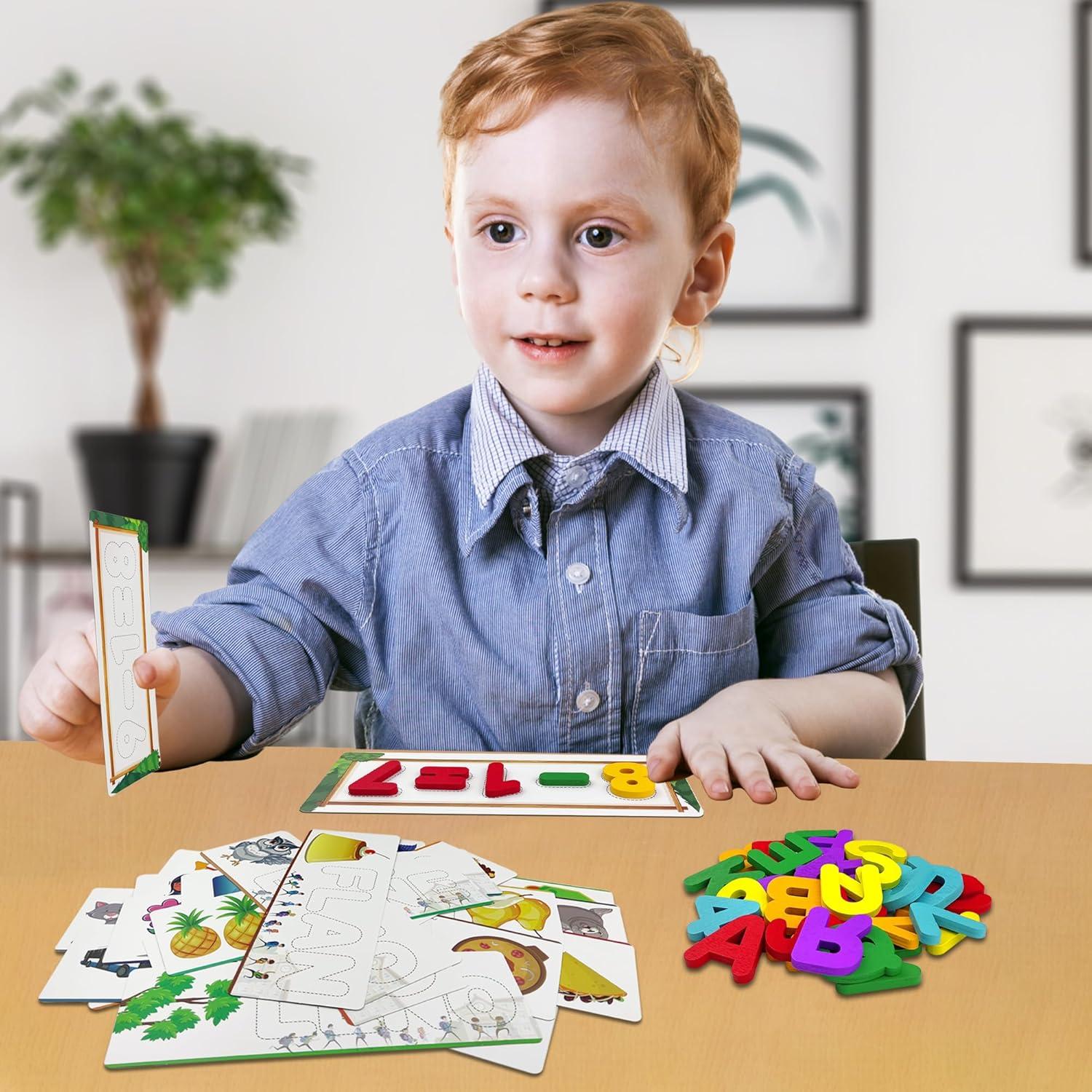 JUGUETE TARJETAS DIDACTICAS CON LETRAS EDUCATIVAS 2 EN 1 - 3